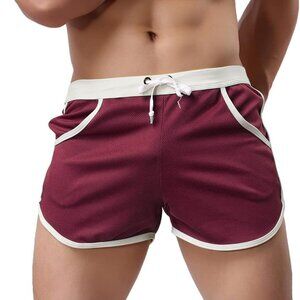 Men's Running Workout Bodybuilding Gym Shorts Athletic Sports Casual Short